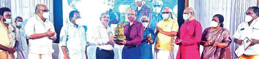 P.Govinda Pillai National Award 2021 presented to Prashant Bhushan